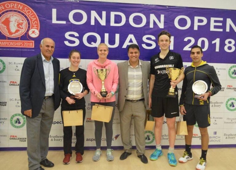London Open Squash Let's play